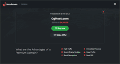 Desktop Screenshot of oghost.com
